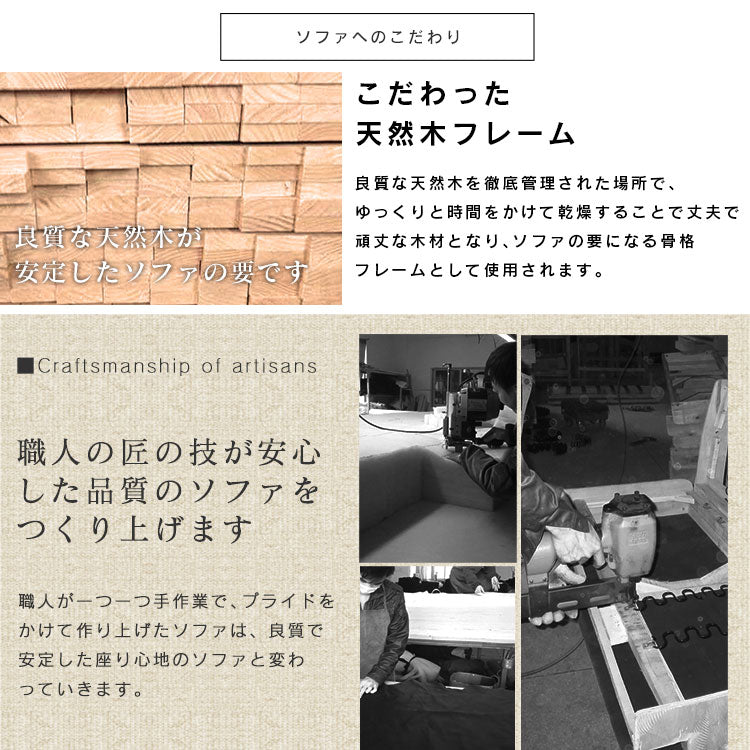 2人掛けヴィンテージ風ソファ サロス