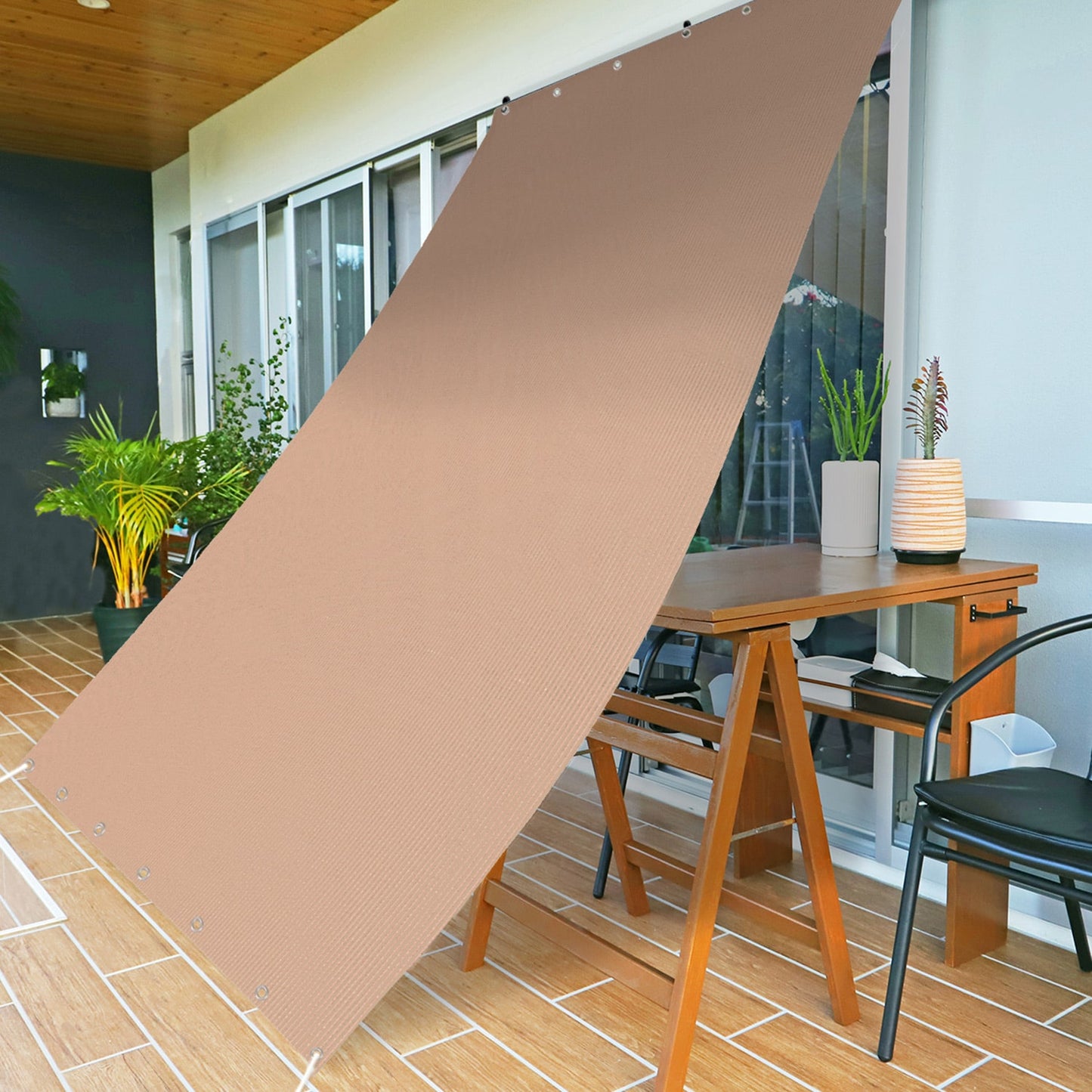 遮熱オーニング【遮熱タイプ/遮熱防虫タイプ】【180×180cm/180×240㎝】