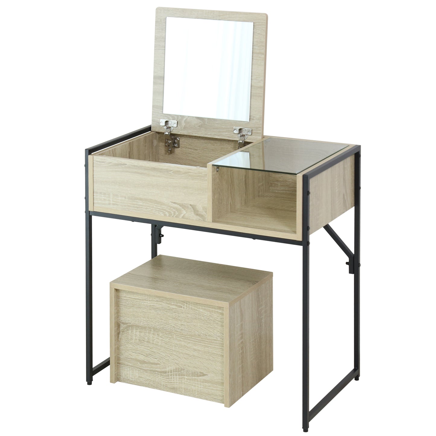 スツール付きドレッサー レヴ