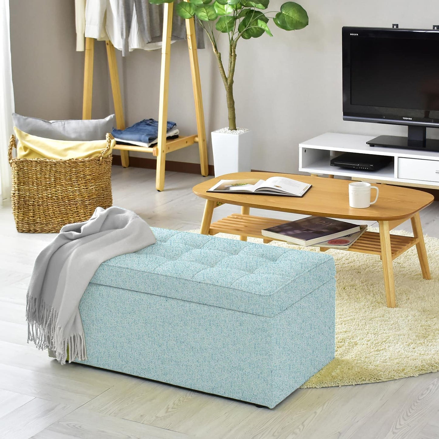 収納スツール トランクベンチ