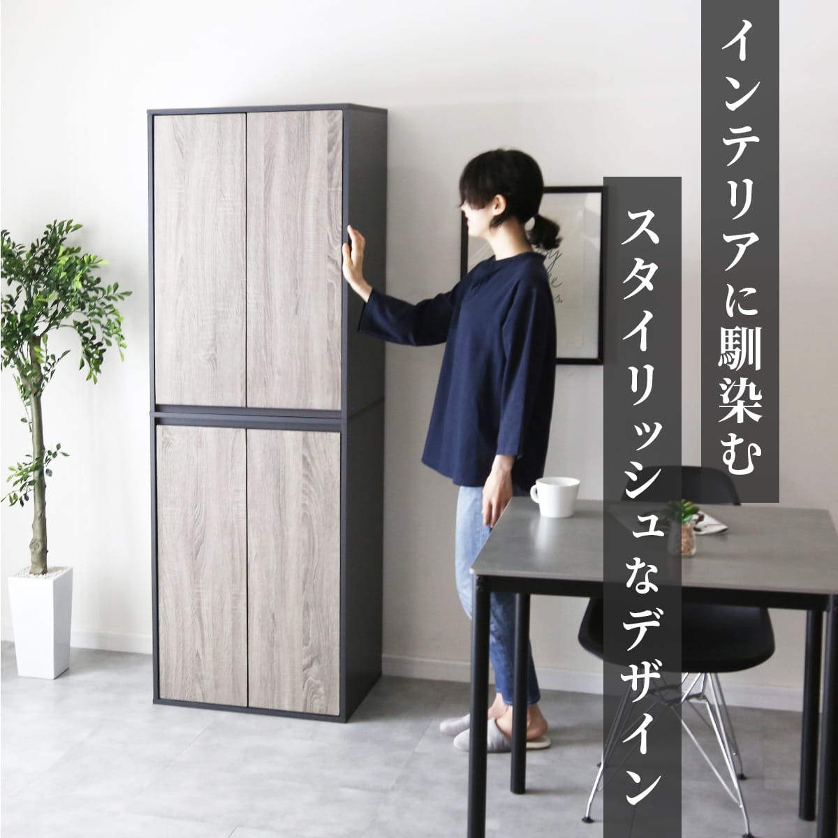 キャビネット ロトリスハイ60㎝