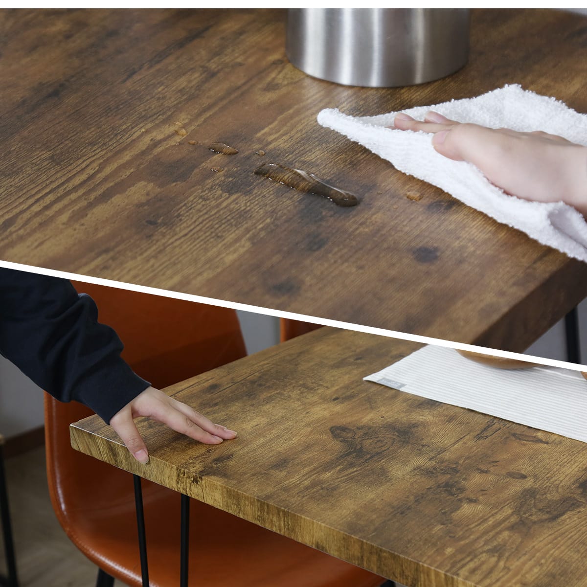 テーブル ダイニングテーブル  ダイニング カフェ モダン 新生活 チェアリー120cm