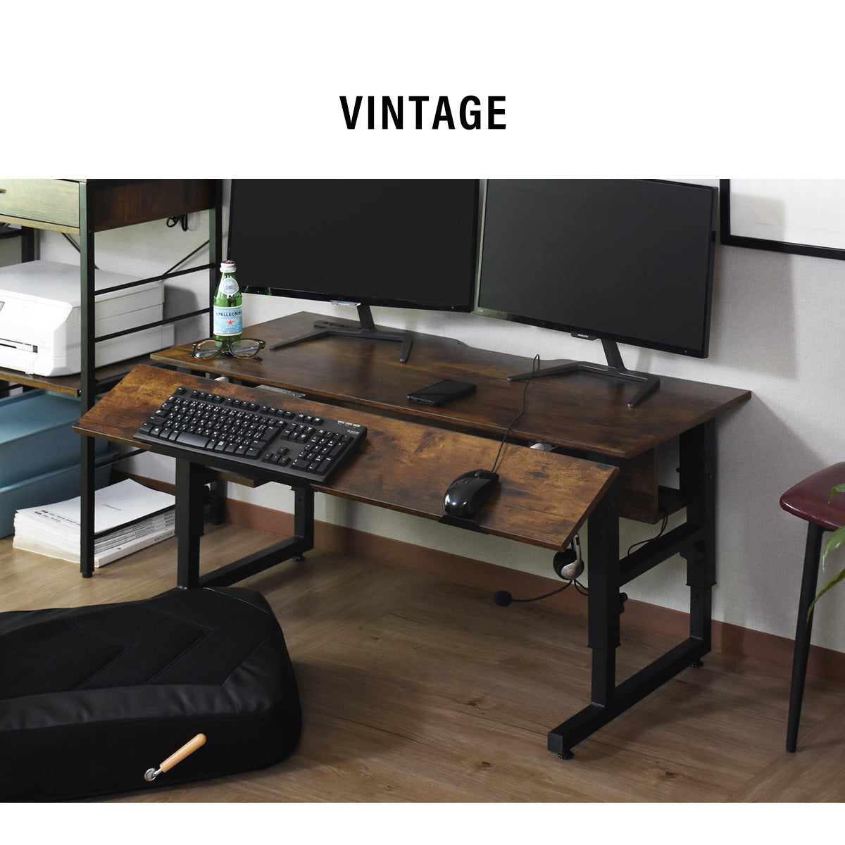 【幅110】ゲーミングデスク デンディ