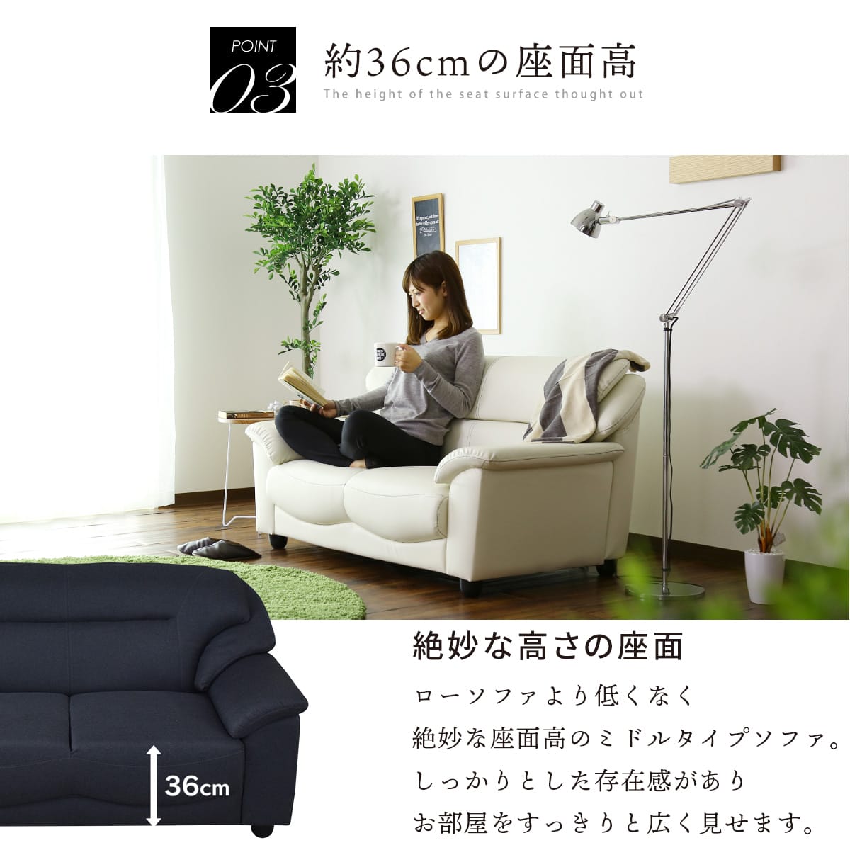 2人掛けソファ ジーノ2P