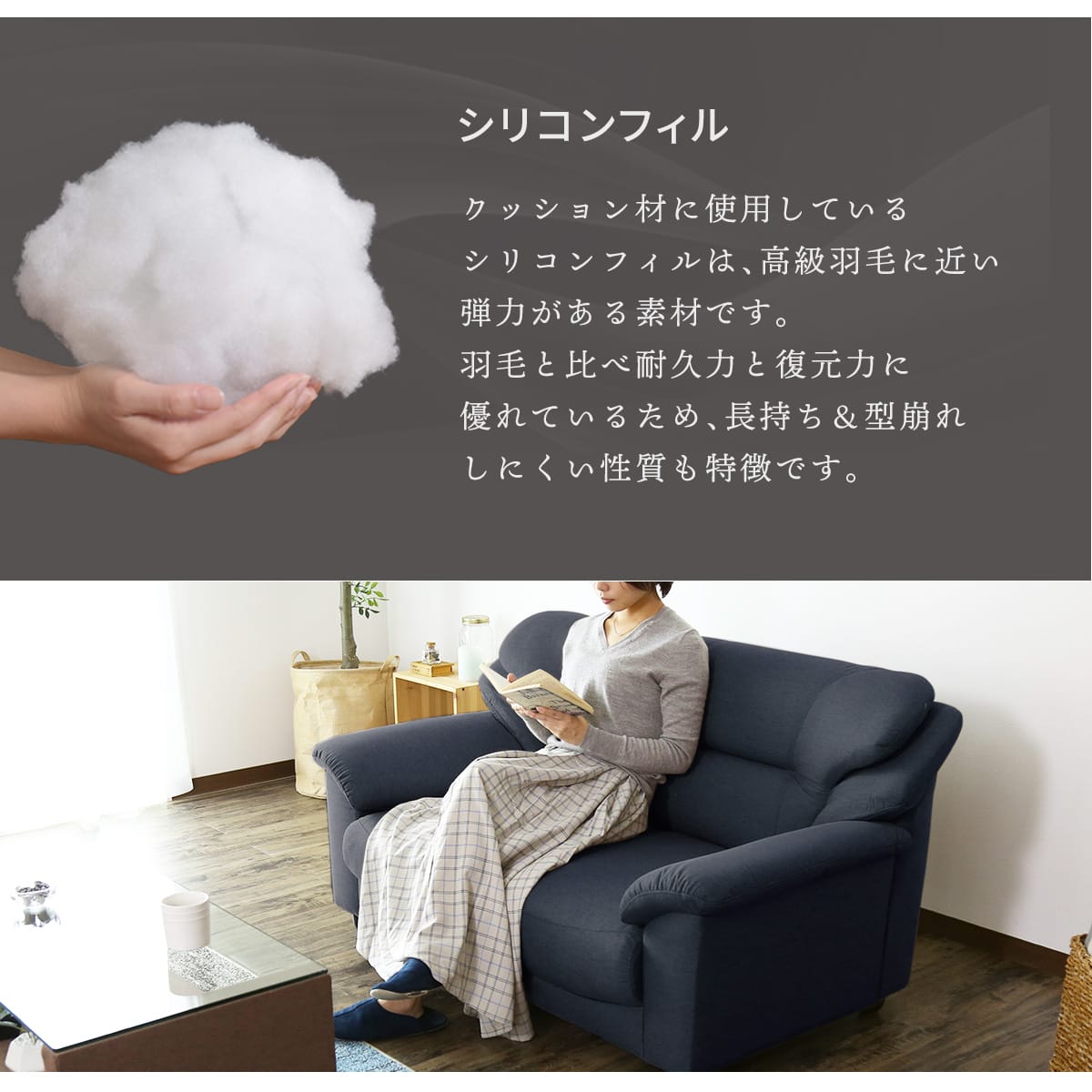 2人掛けソファ ジーノ2P