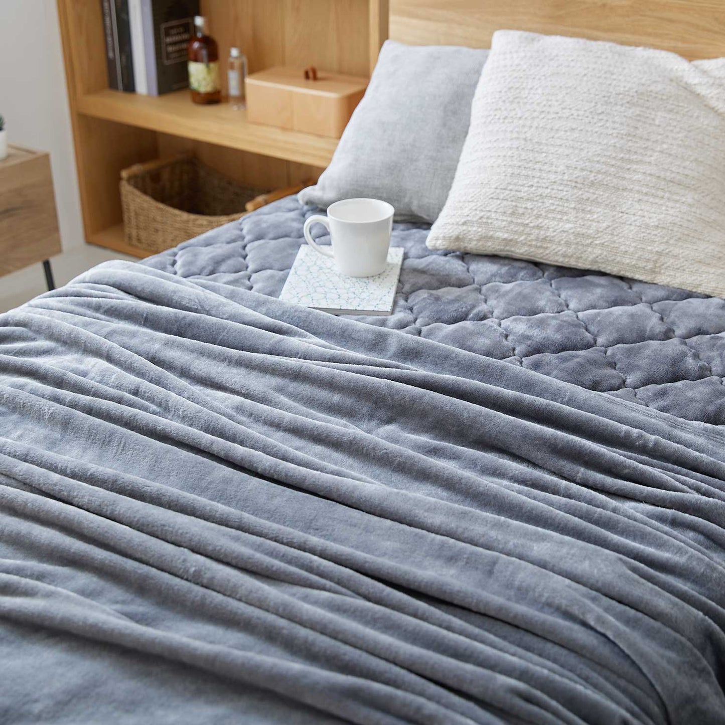 マイクロファイバー毛布ホカリーS