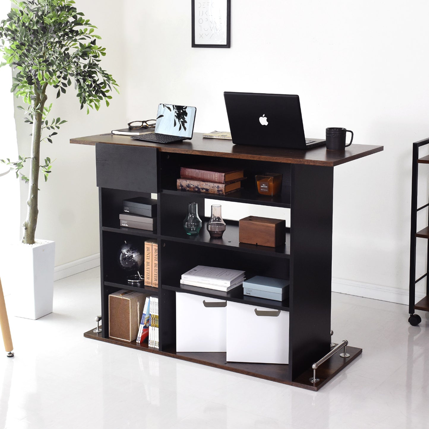 【幅120】 キッチンカウンター デューズベリー120