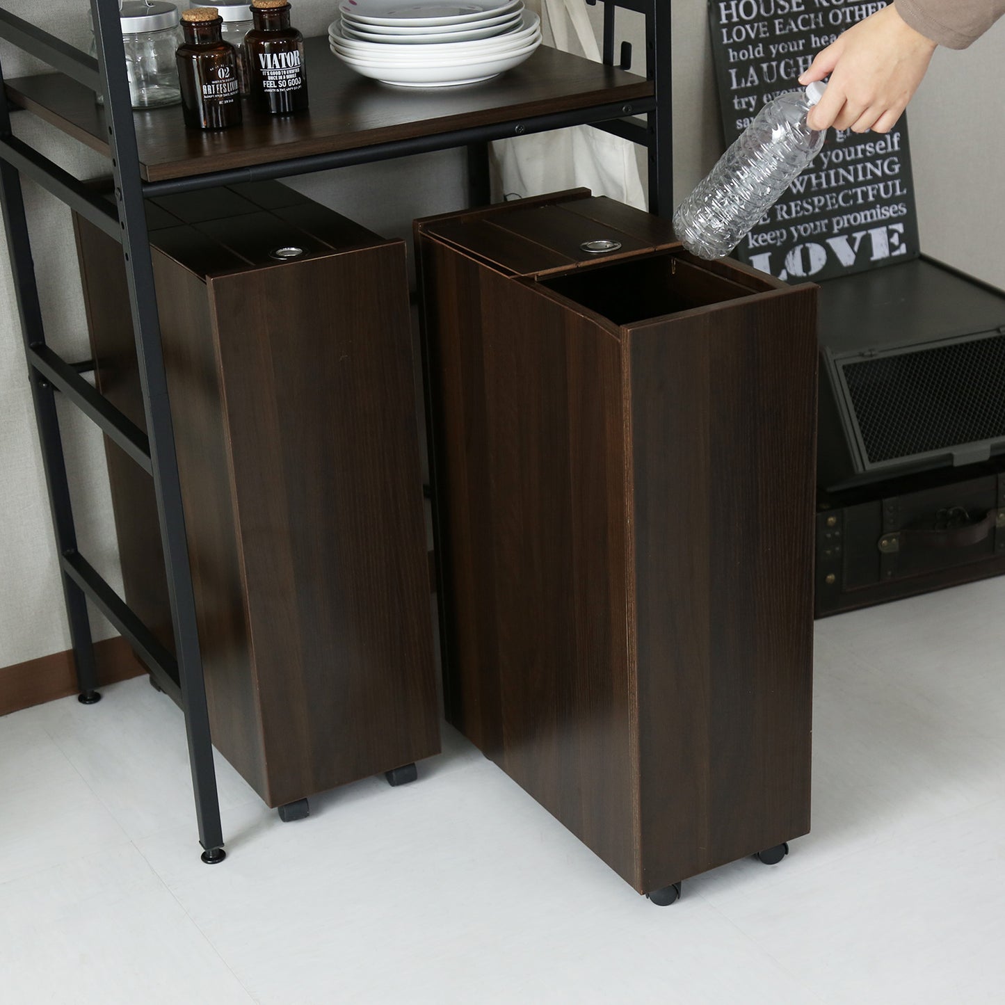 ダストボックス ゴミ箱 40リットル ベン