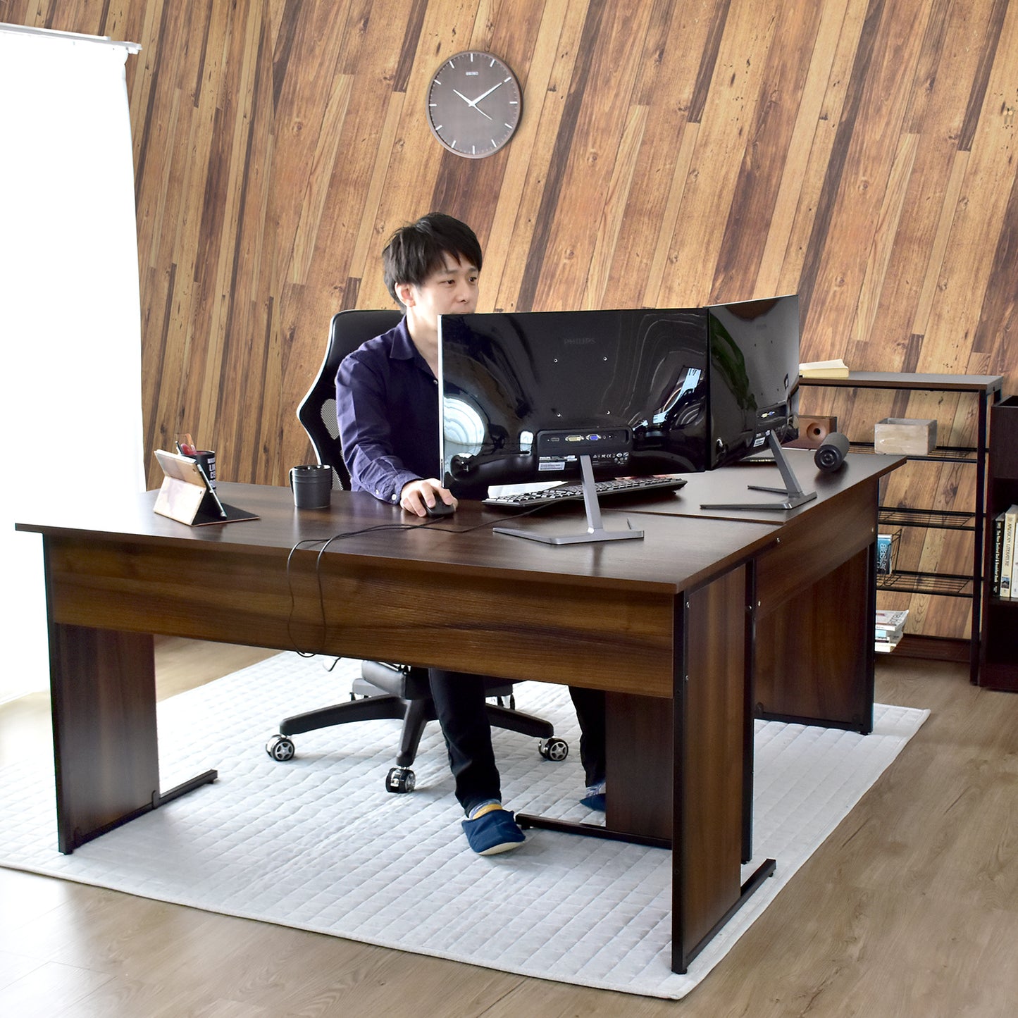 【幅140】パソコンデスク エバンス140