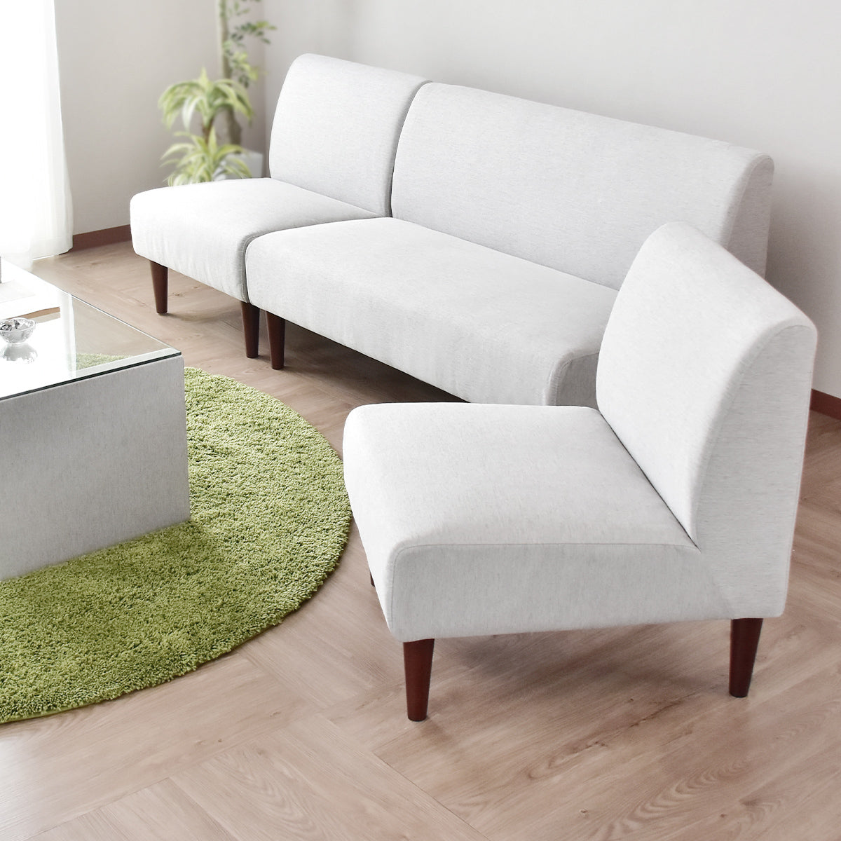 ソファー ダイニングソファリビング ファブリックソファ エパトン