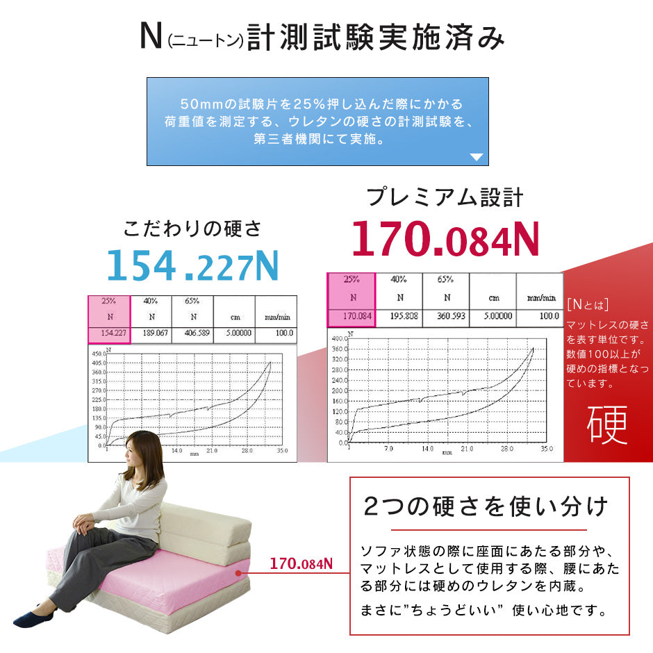 高反発バランスマットレス D