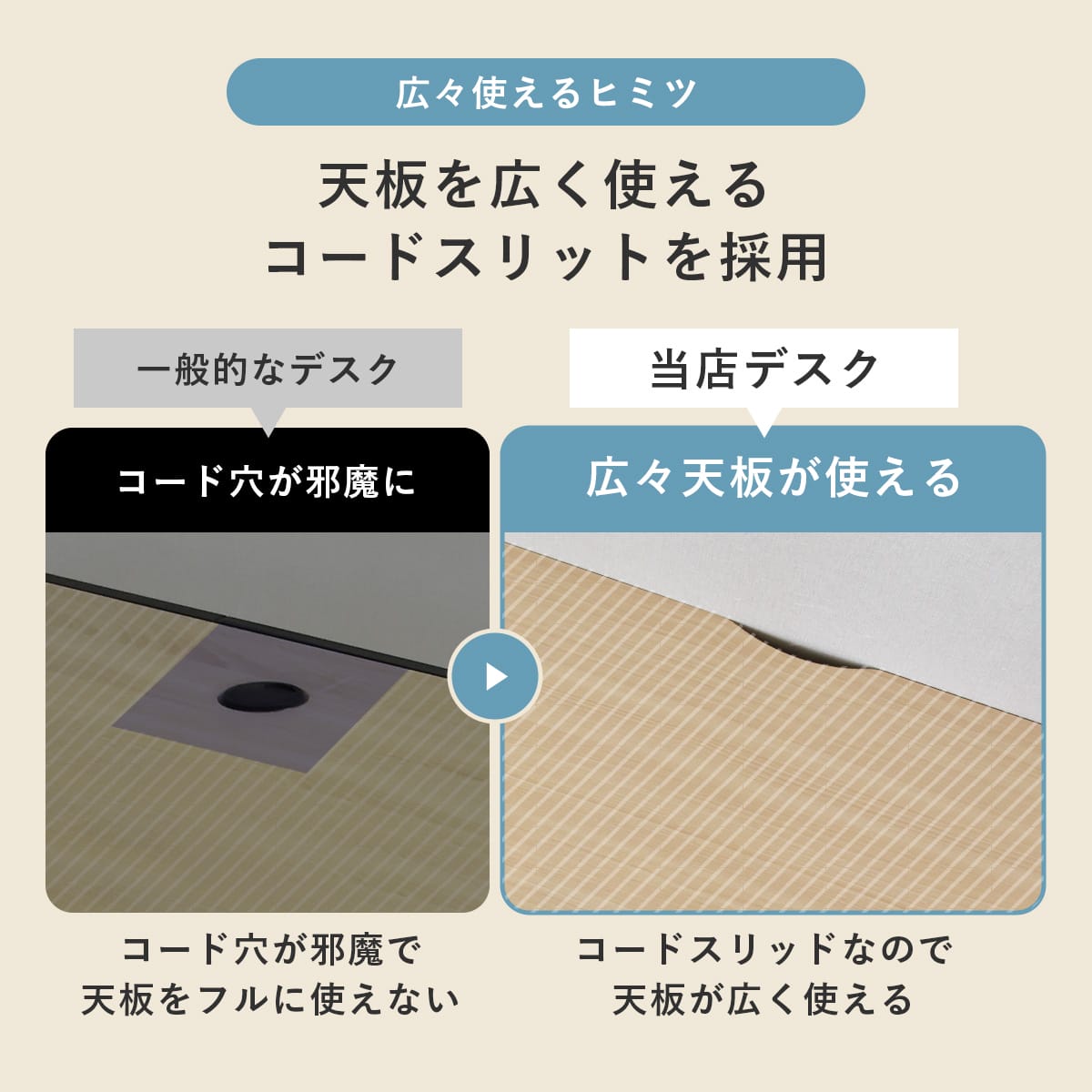 【幅100】パソコンデスク ララ