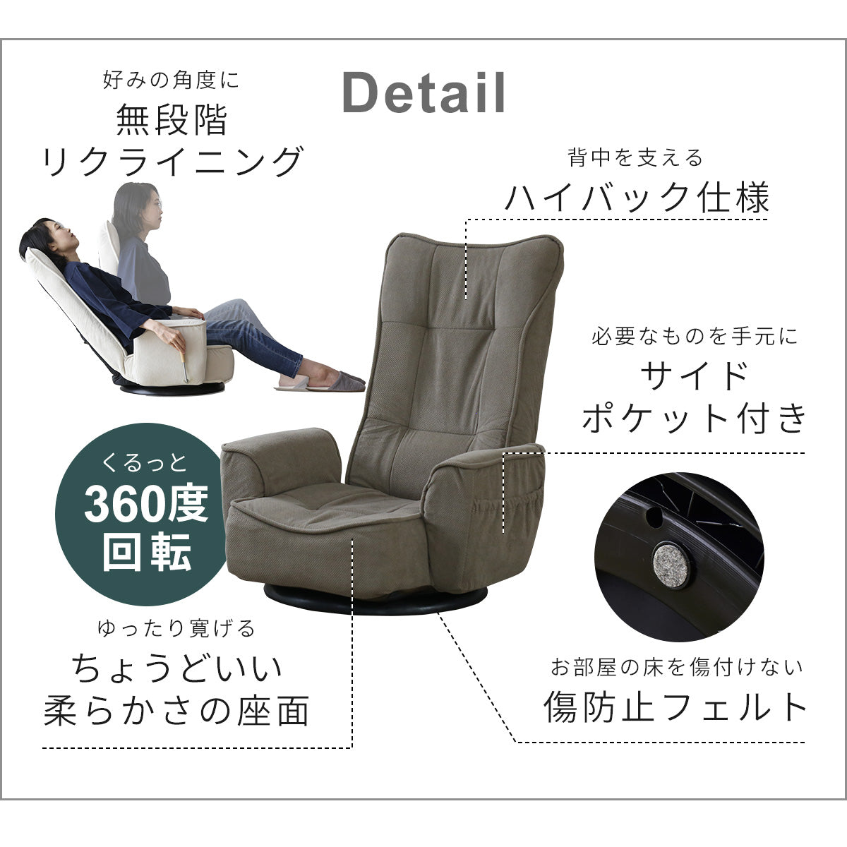 座椅子 ルイス