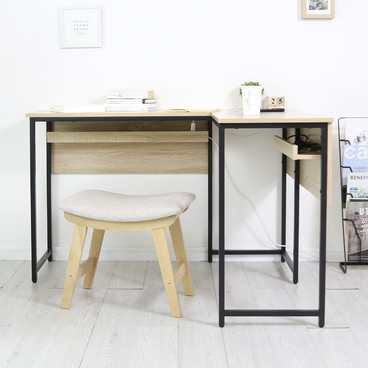 【幅120】 L字型デスク オリロン