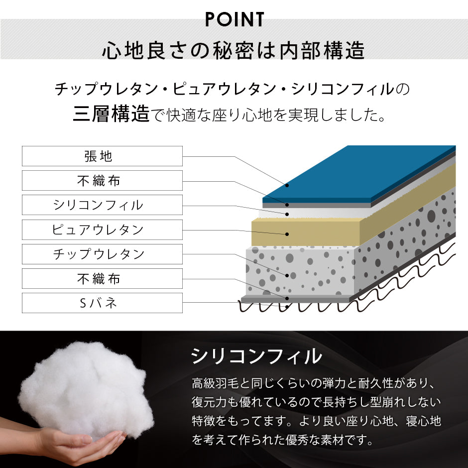ソファーベッド ソファ 2人用ソファ 2人掛け リクライニング ひじ掛け 幅148cm デランナ 2P
