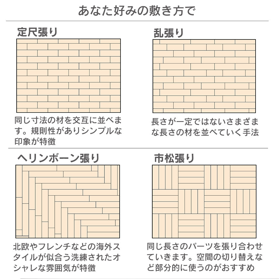 フロアマット 3畳用(1畳分×3) ゾーイ