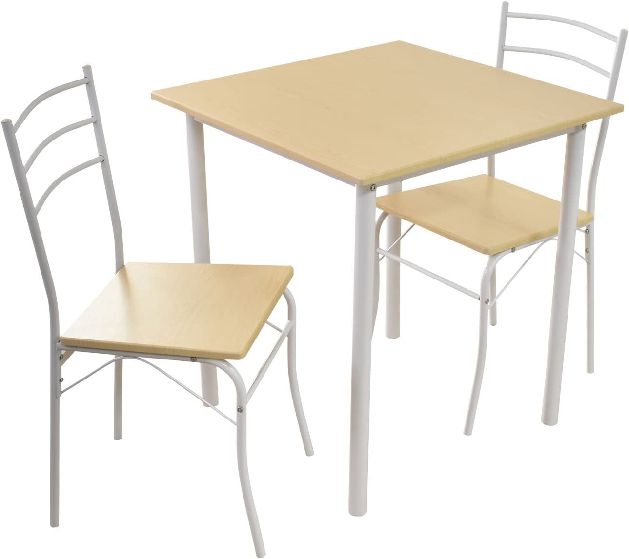 ダイニングテーブル3点セット ダイニングテーブル 幅70 テーブル&チェア 組立式 モーリス3点セット