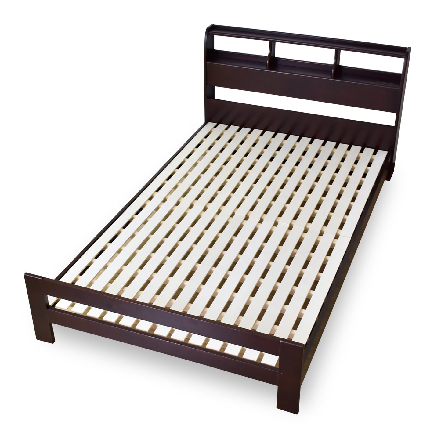 セミダブルベッド すのこ 天然木 パイン材 ベッドフレーム スワン SD