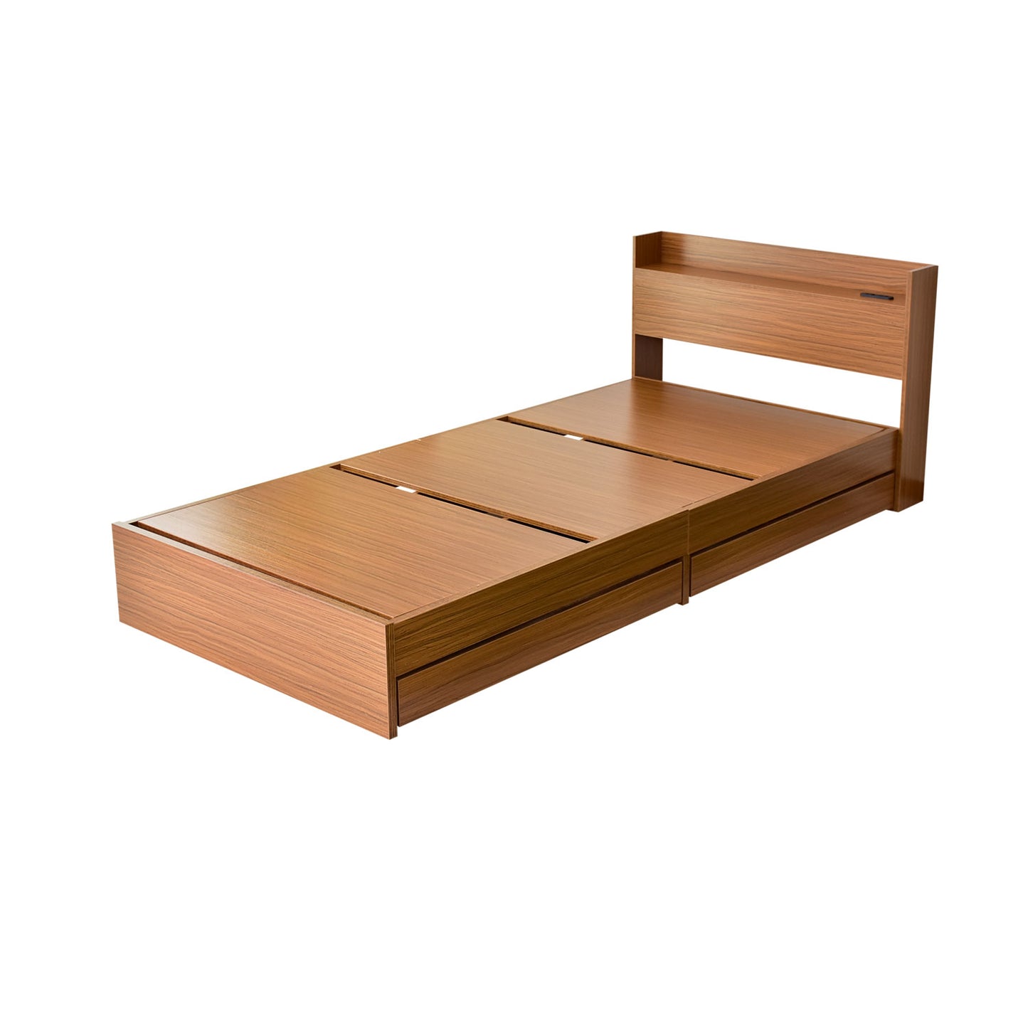 シングルベッド ベッドフレーム シングル 収納付き NEWファンシー