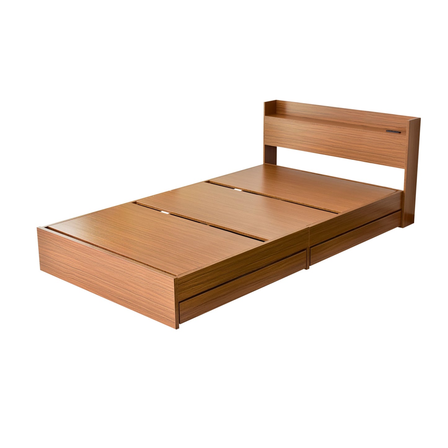 セミダブルベッド ベッドフレーム セミダブル 収納付き NEWファンシー SD