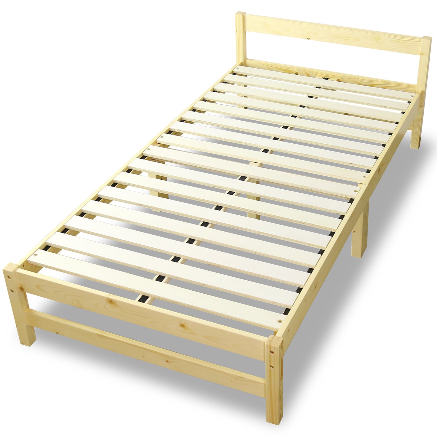 シングルベッド ベッドフレーム シングル 天然木パイン材使用 サニー 分割 S