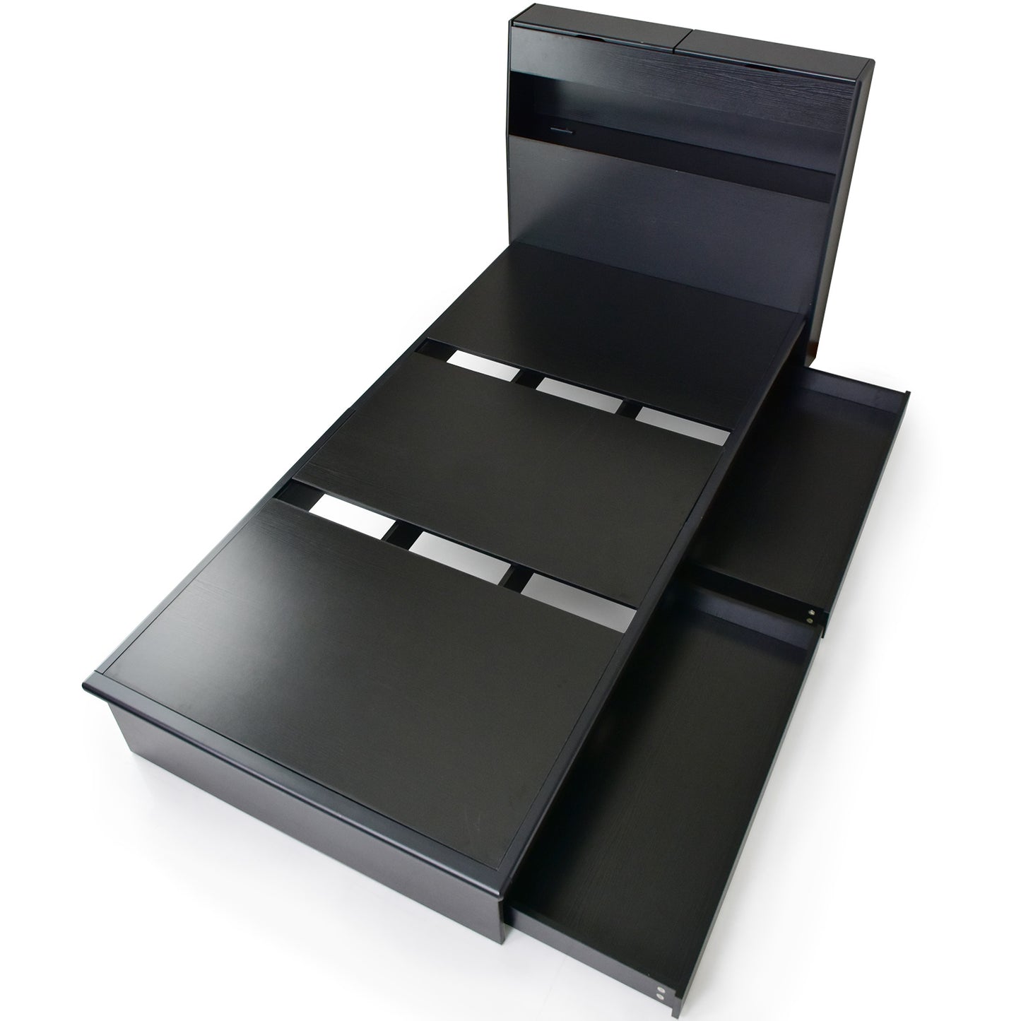 シングルベッド ベッドフレーム 収納付き シングル オアシス S