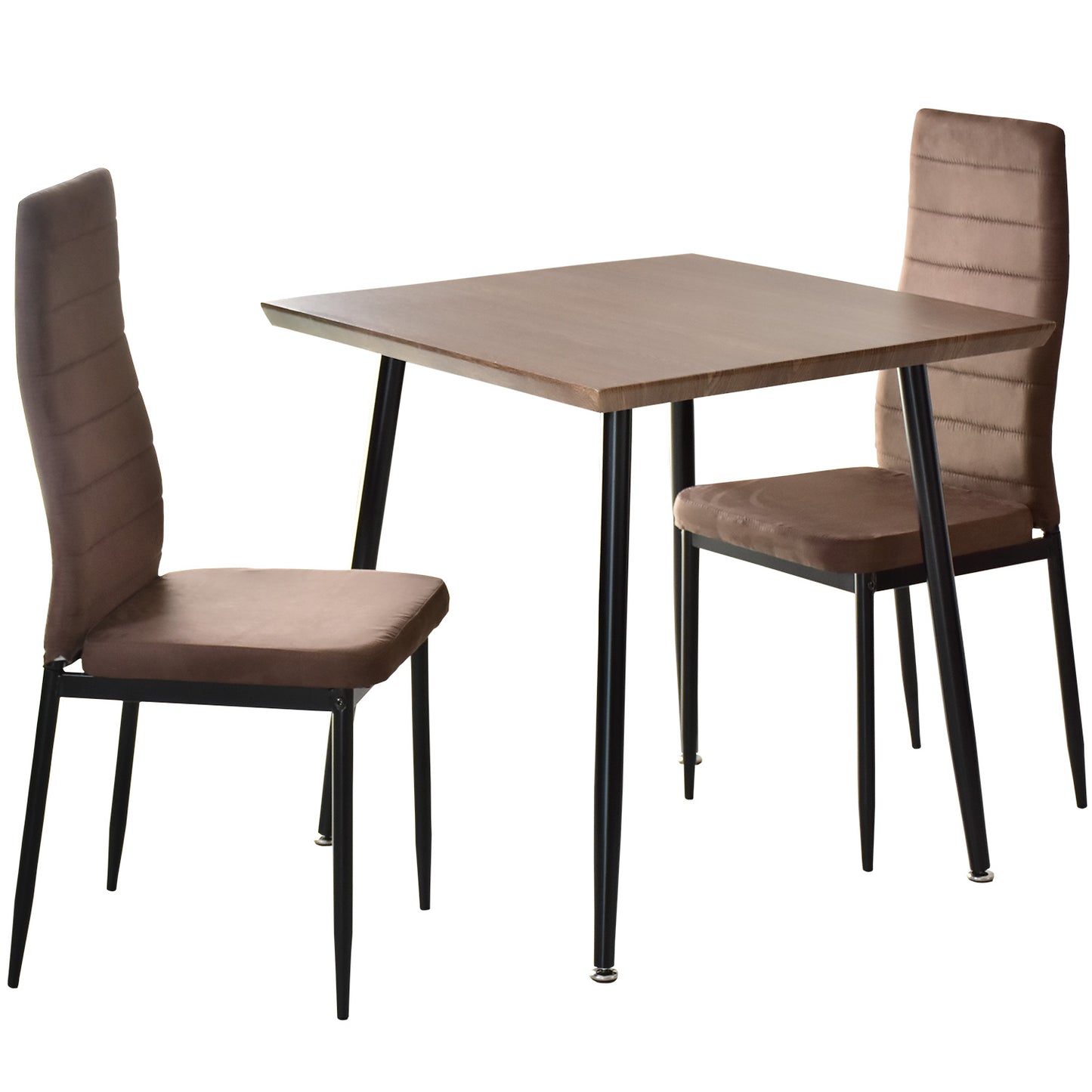 ダイニングテーブル3点セット ダイニングテーブル 2人用 3点セット 75cm幅 ハイバックチェア アペティ3点セット