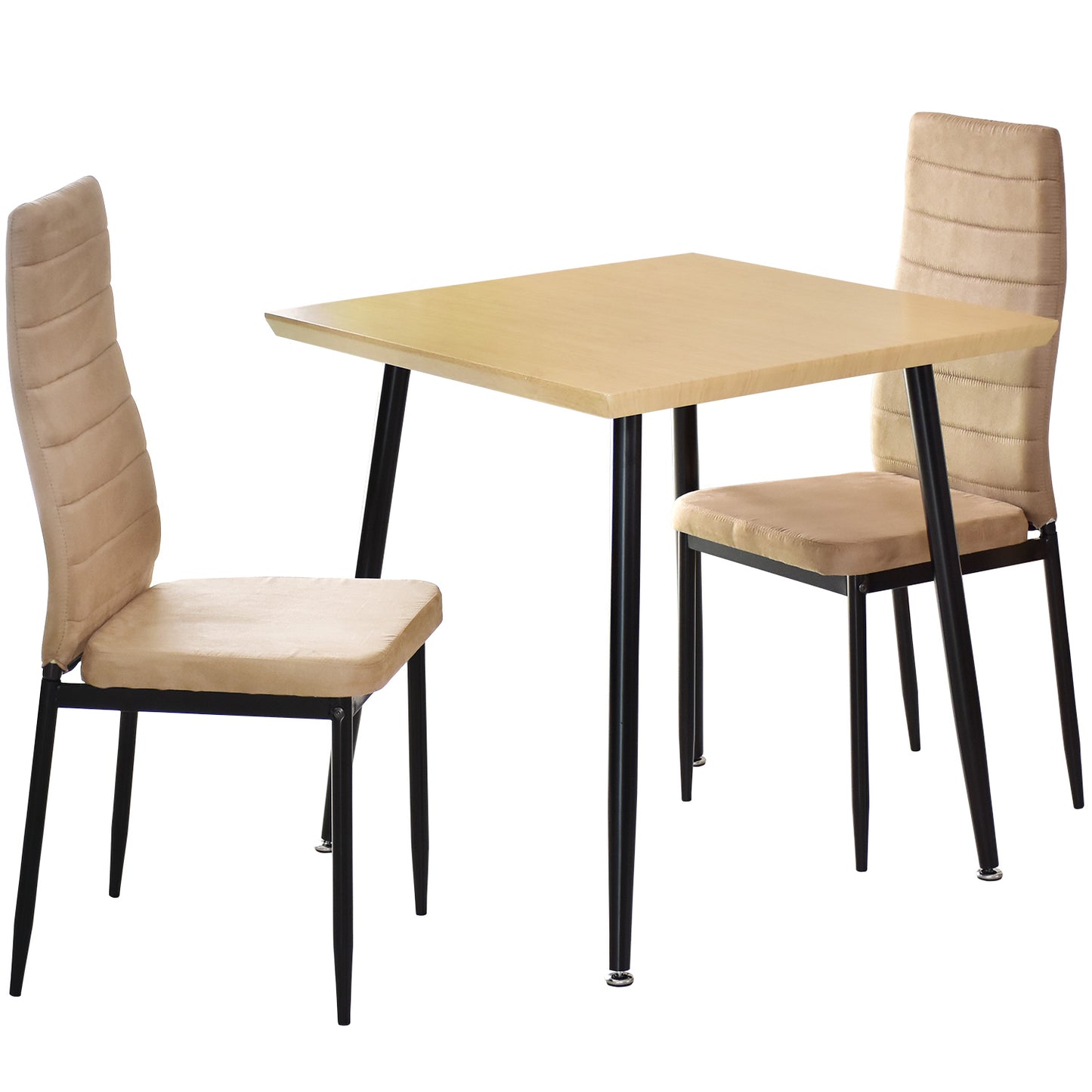 ダイニングテーブル3点セット ダイニングテーブル 2人用 3点セット 75cm幅 ハイバックチェア アペティ3点セット