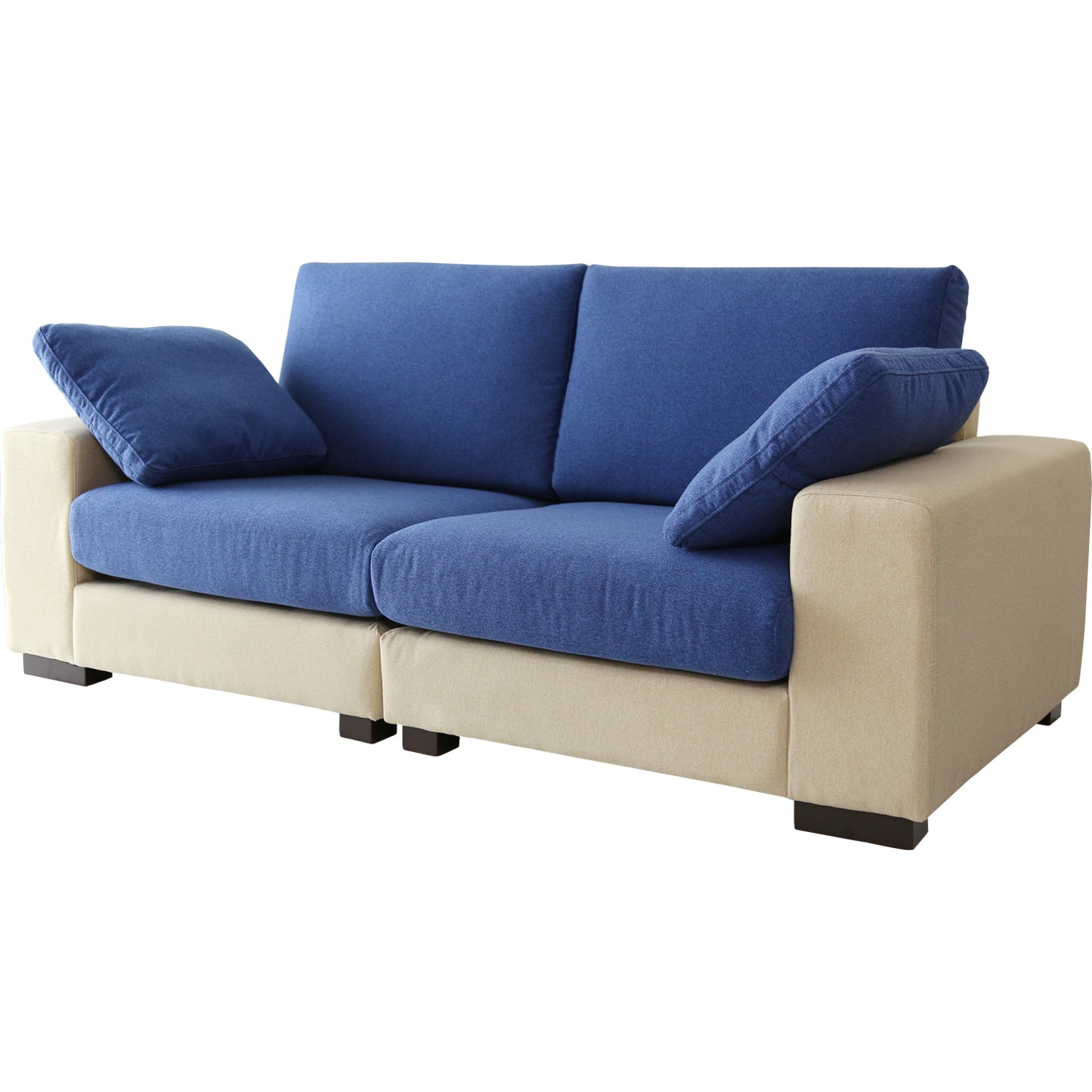 【開梱設置サービス付】3人掛けソファ 幅178 エヴァ3P