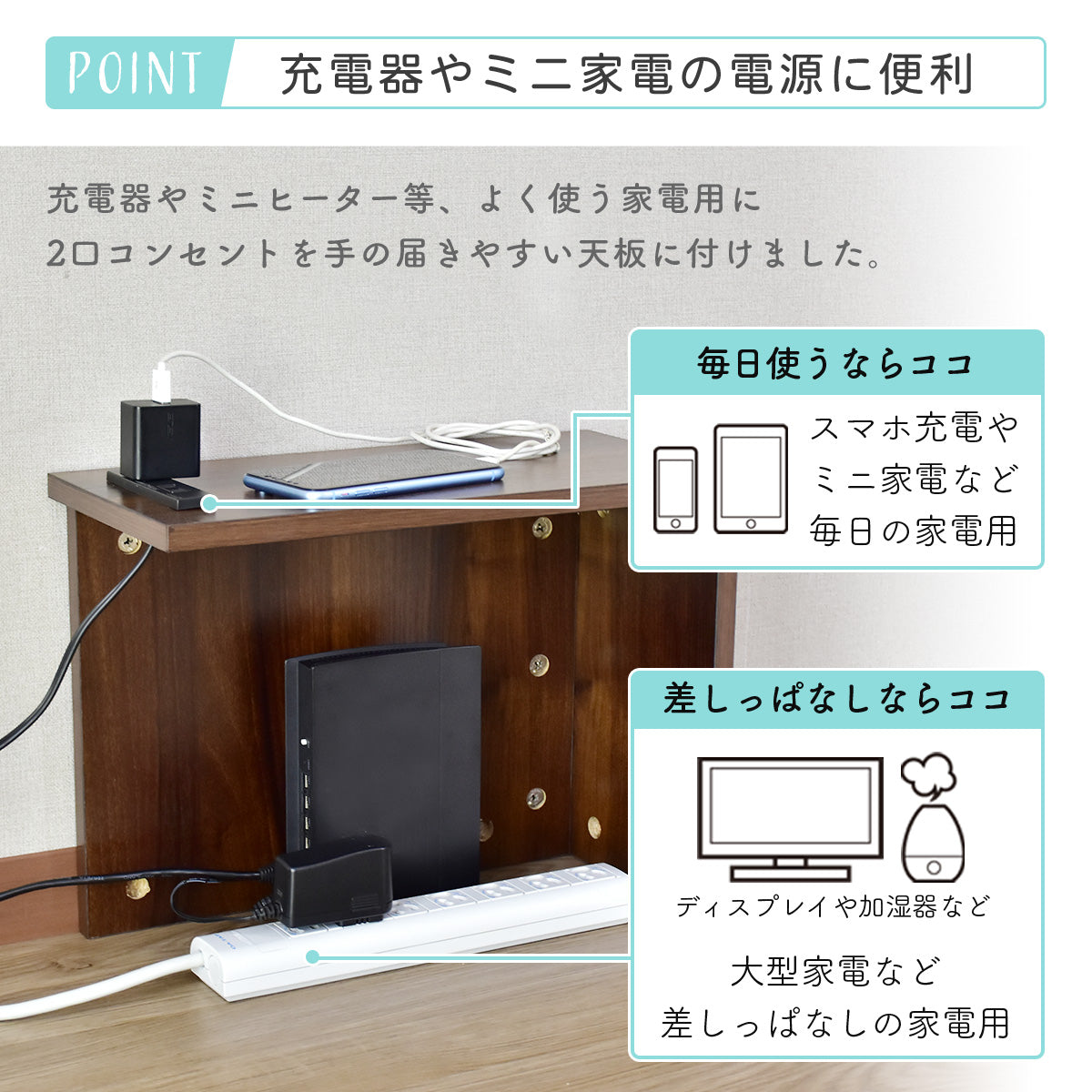 ケーブルボックス チャココーナー