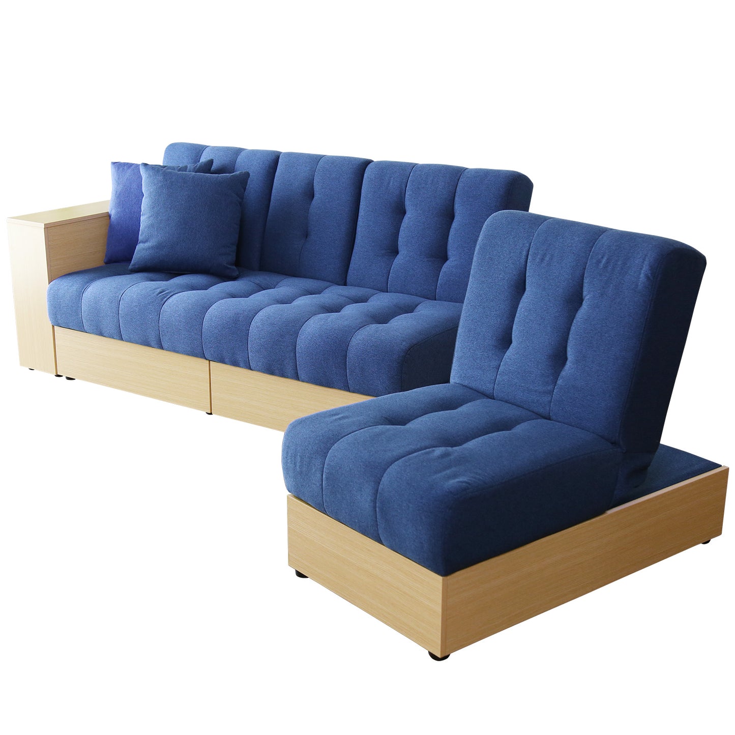 【幅223】 ソファーベッド 2人用ソファ アスベル