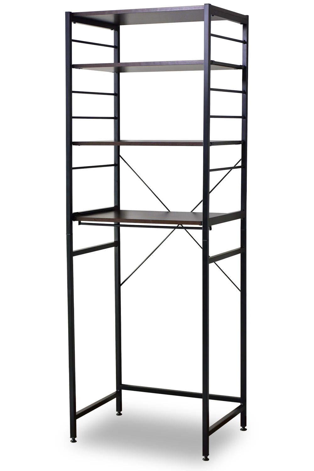 幅60cm キッチンラック ゴミ箱 レンジ台 3段 カメオ