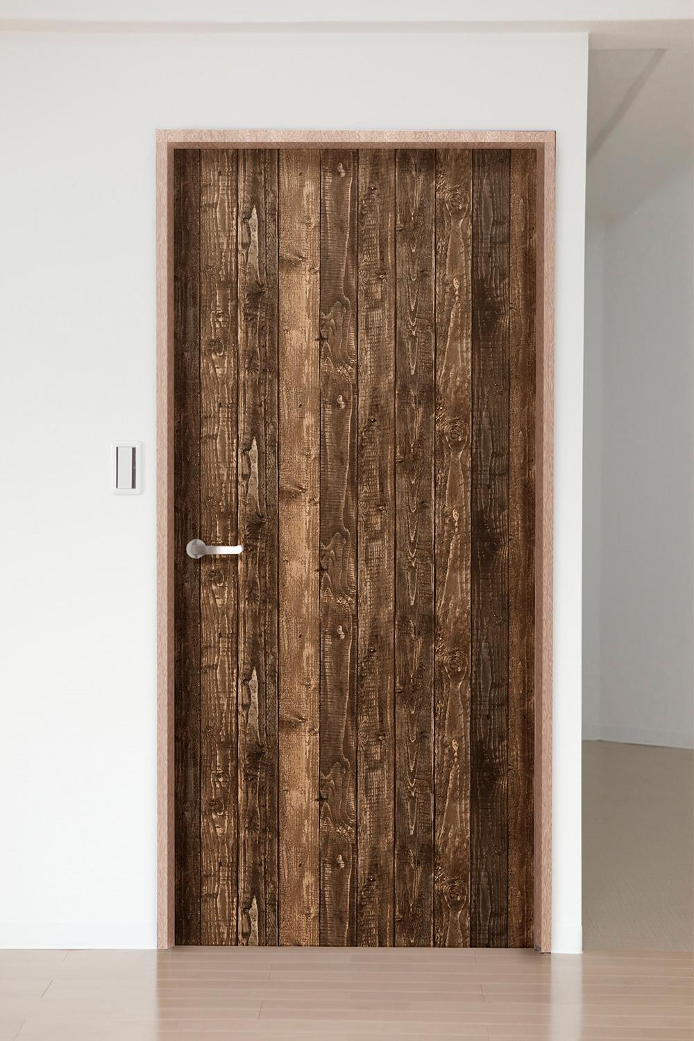 貼ってはがせる 室内用 ドア装飾シート DIY リメイクシート 幅88 丈210 室内ドア装飾シート