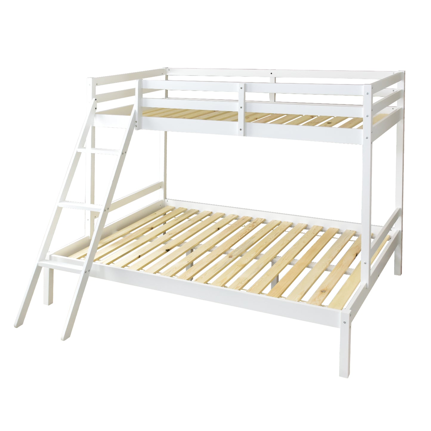 2段ベッド ベッドフレーム ベッド フレーム 木製 シングルベッド シングル ダブル ルナS