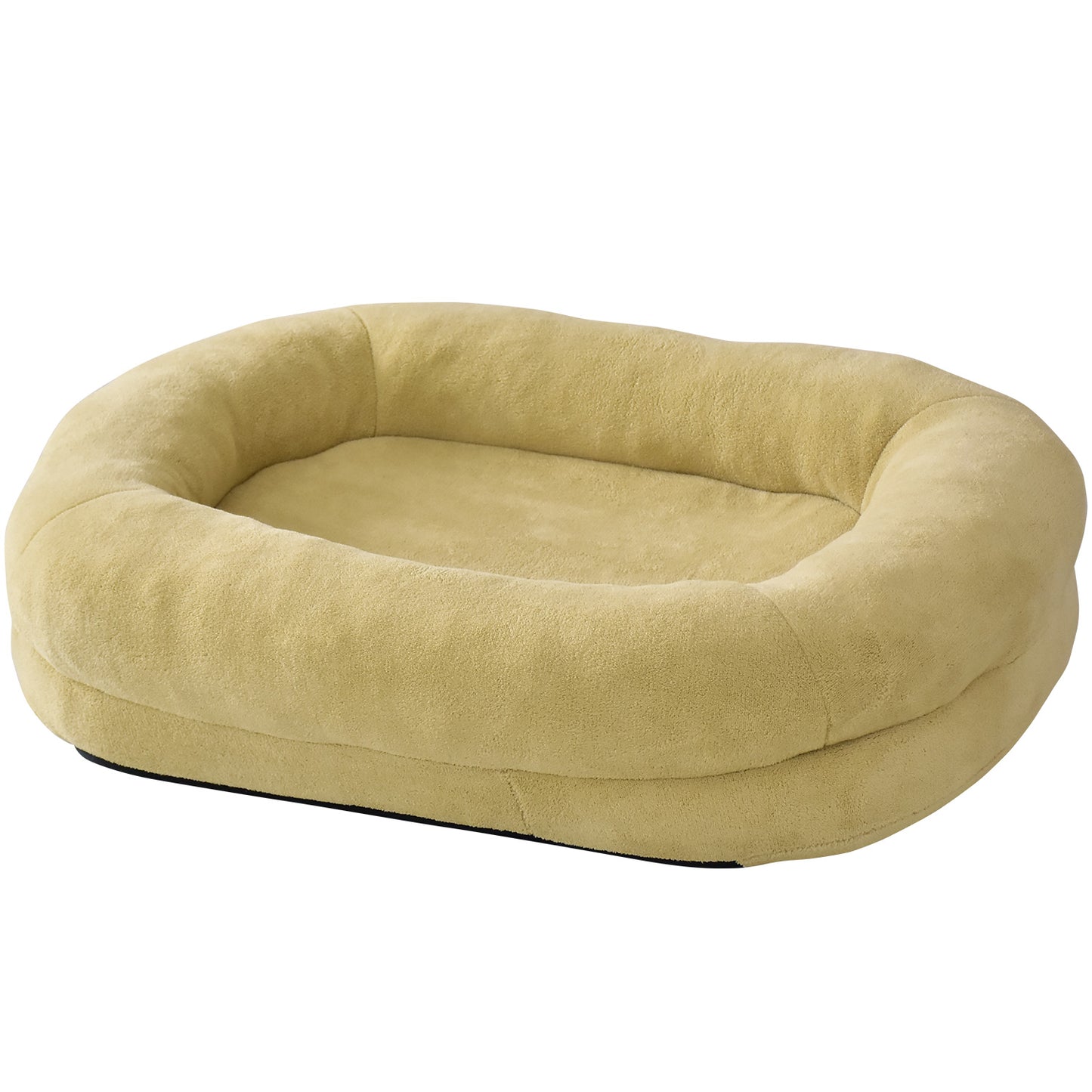 ベッド 猫 犬 ペットベッド クッション ラウンド ワイドサイズ 幅60cm テマ