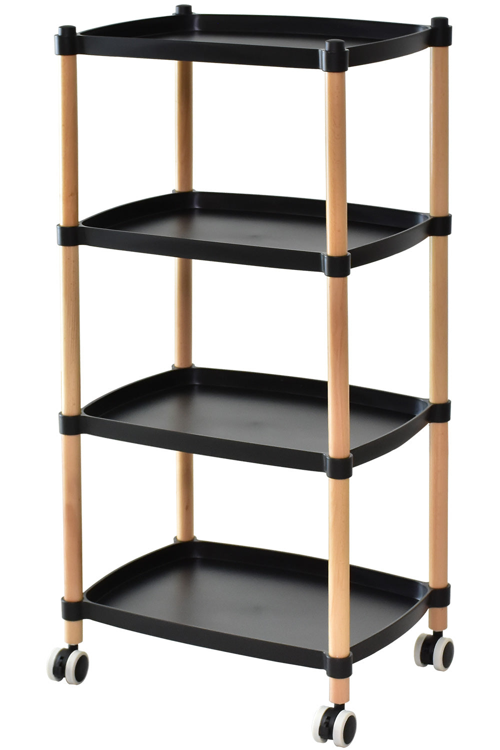 収納ワゴン ローラ4段