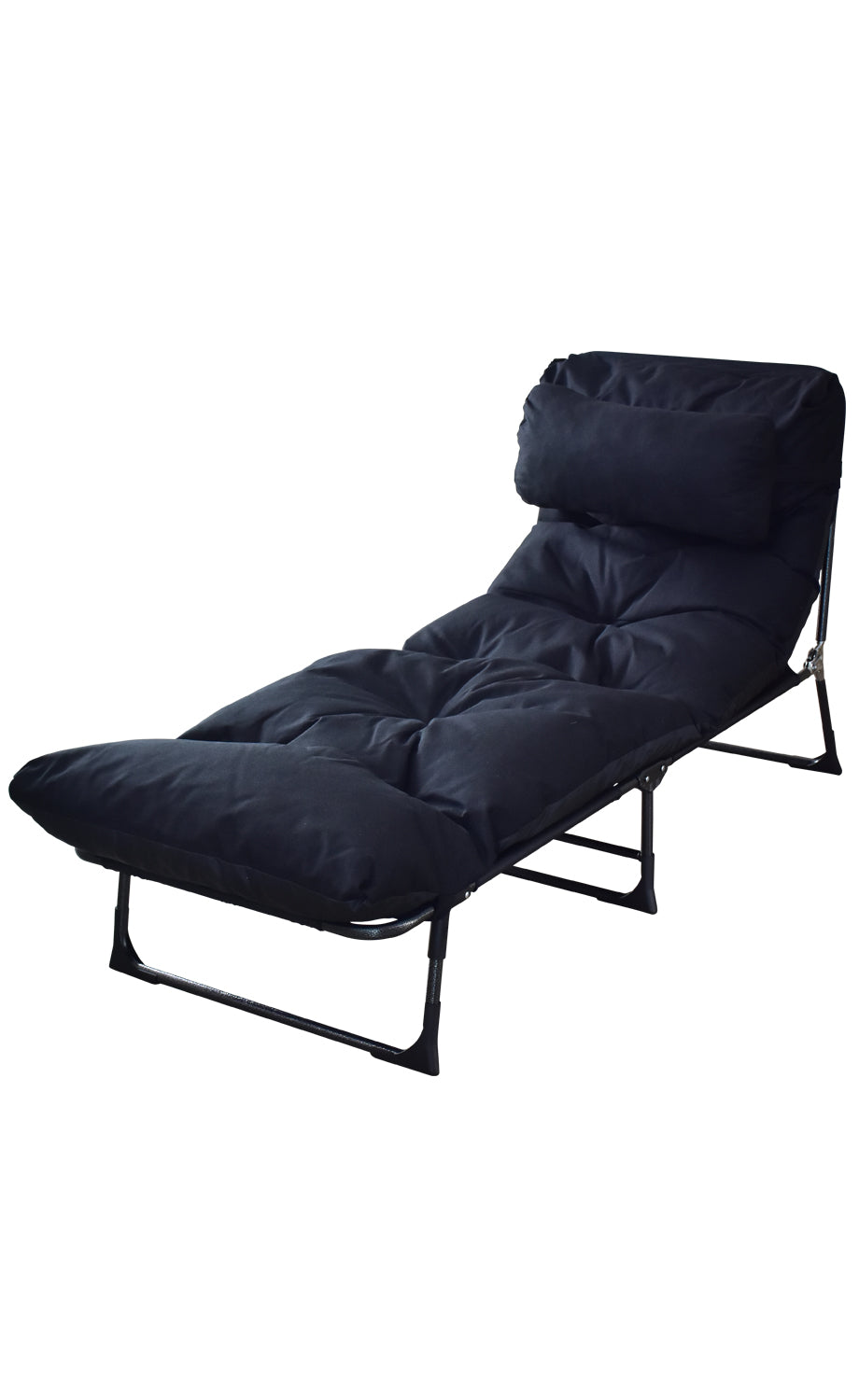 リクライニングチェア ひとりがけ アウトドア ソファベッド 折りたたみ ベッド シングル 簡易ベッド 幅60cm ダスク