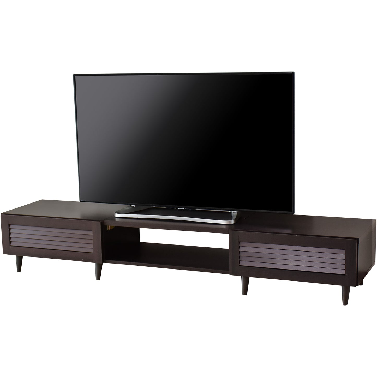 【幅180】 テレビ台 テレビボード 収納付き 52型対応 モールド 180