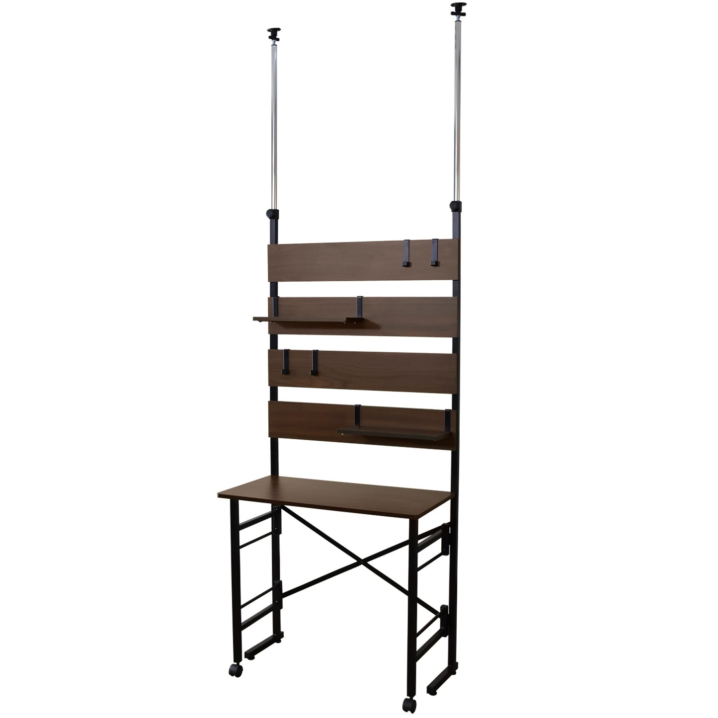 【幅80】壁面収納付きデスク カロンデスク