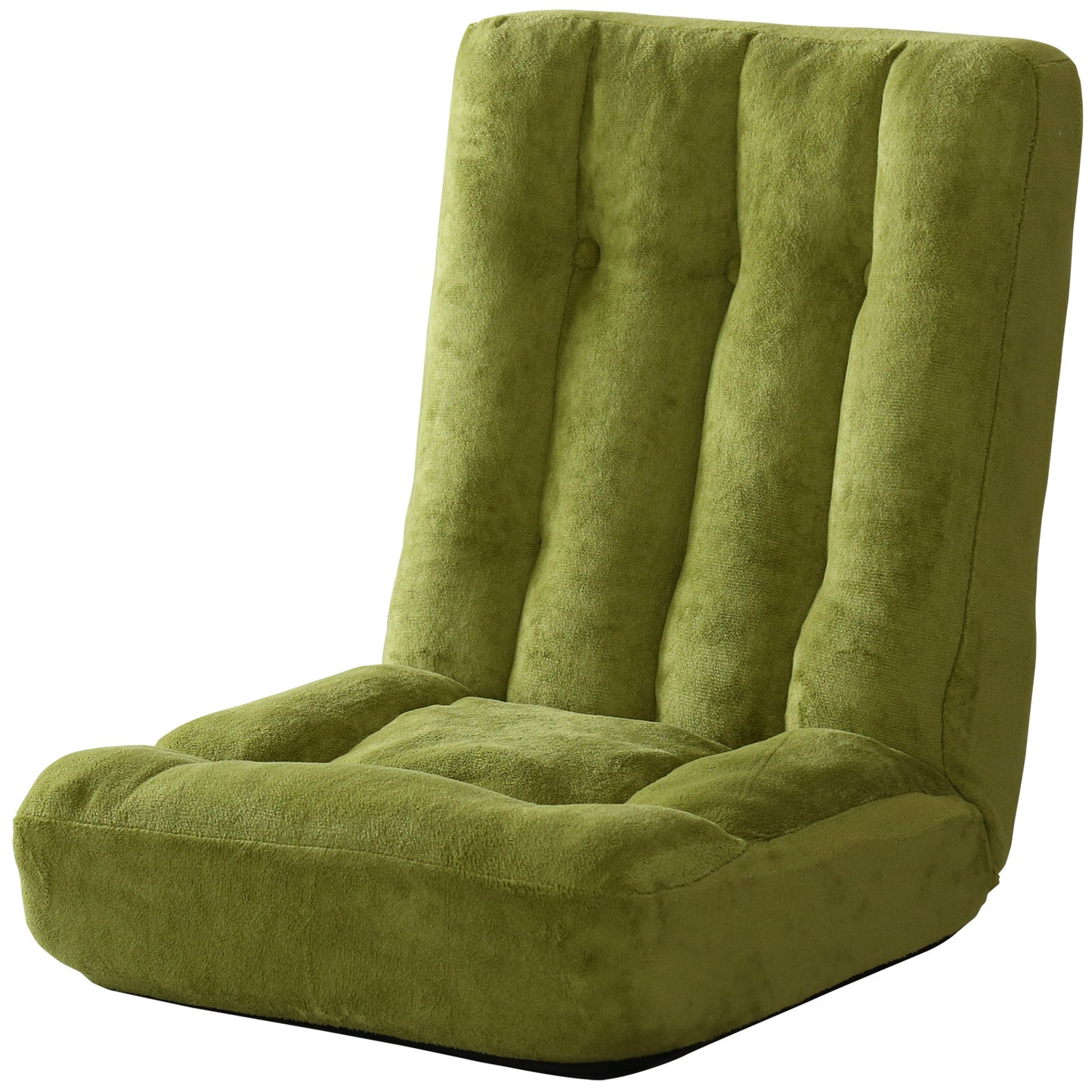 座椅子 ポケットコイル リクライニング ハイバック コンパクト かわいい 幅60cm 厚さ18cm ドット