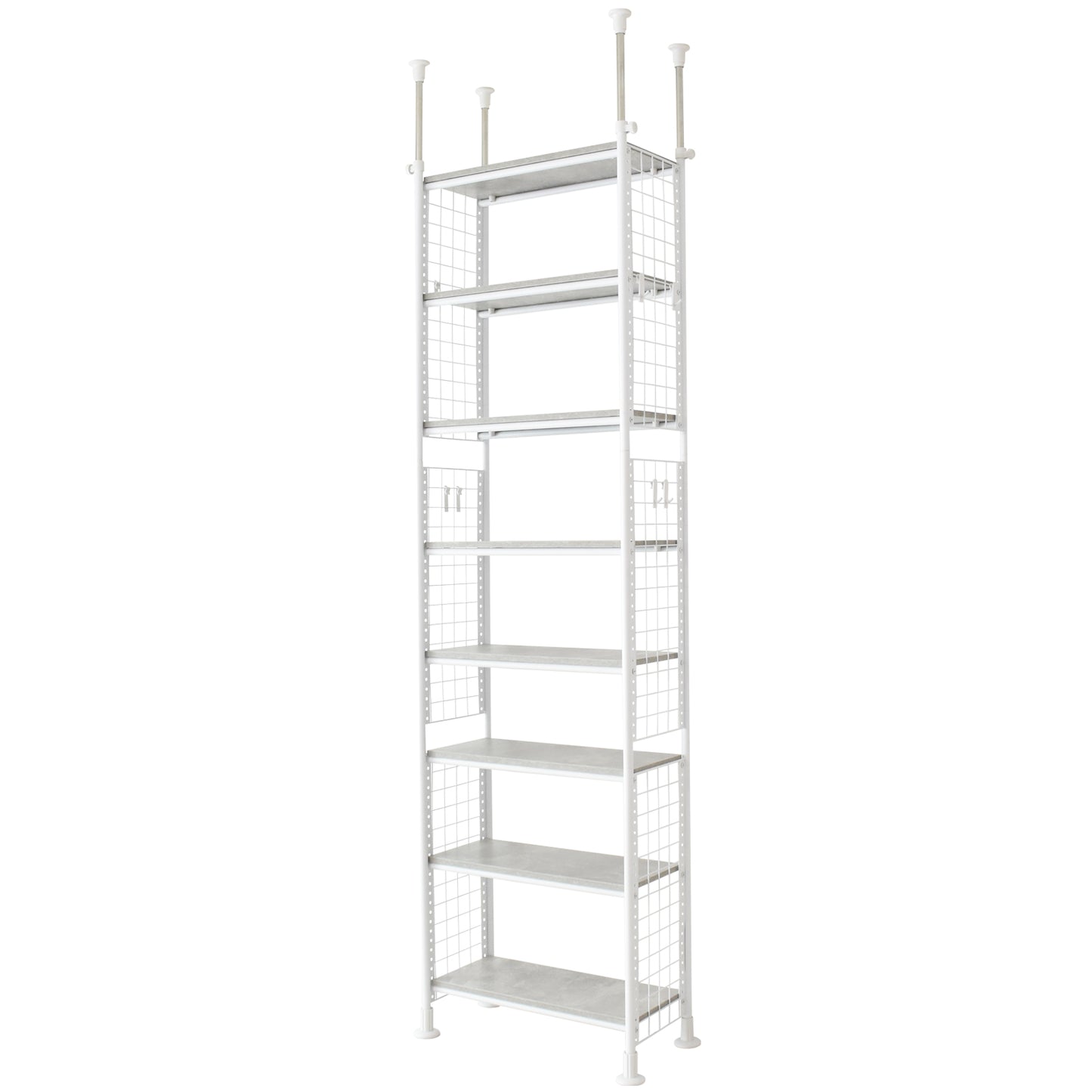 【幅60】 つっぱり壁面収納 メイジー60cm