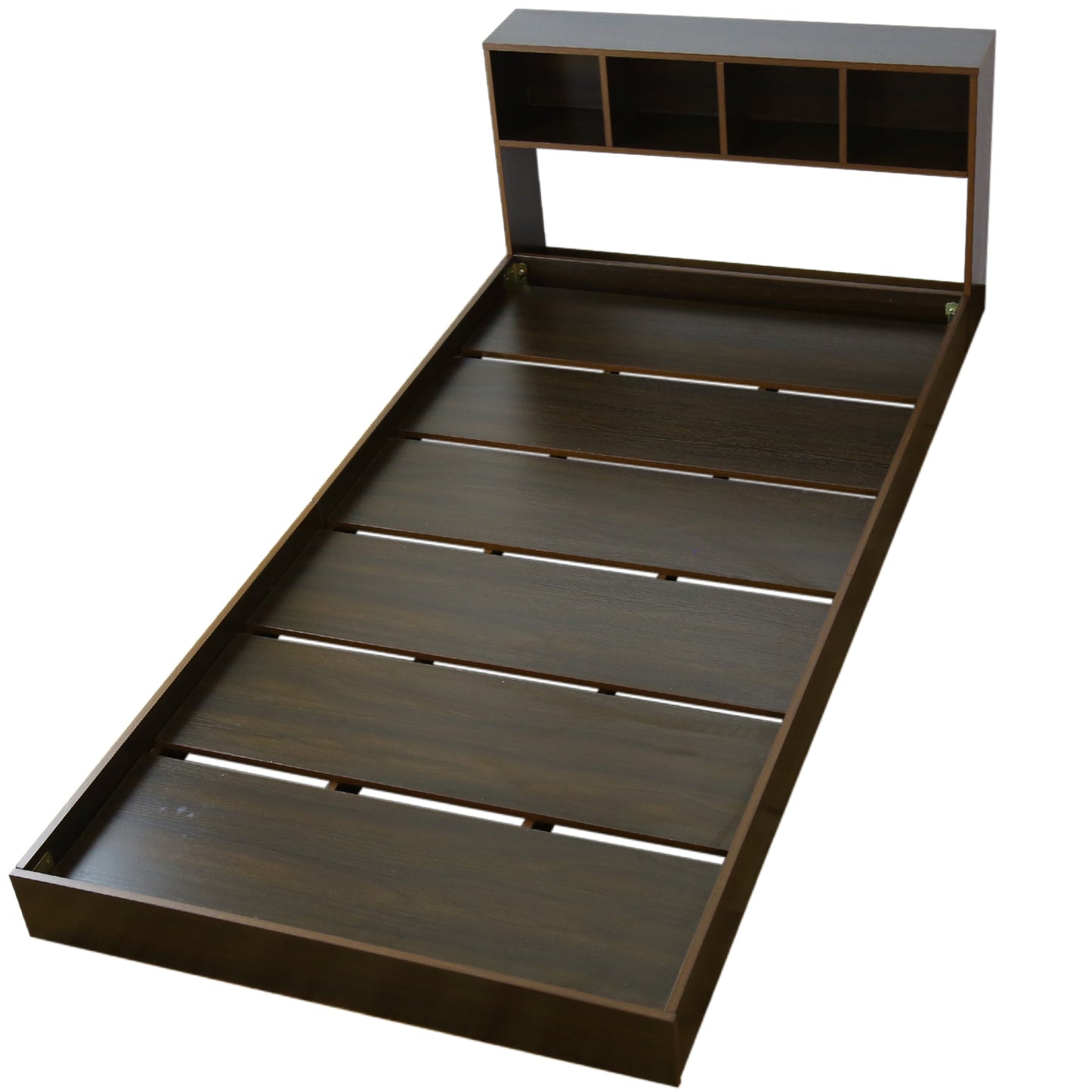 シングル ベッド ベッドフレーム フレーム 収納 ローベッド エリオ S