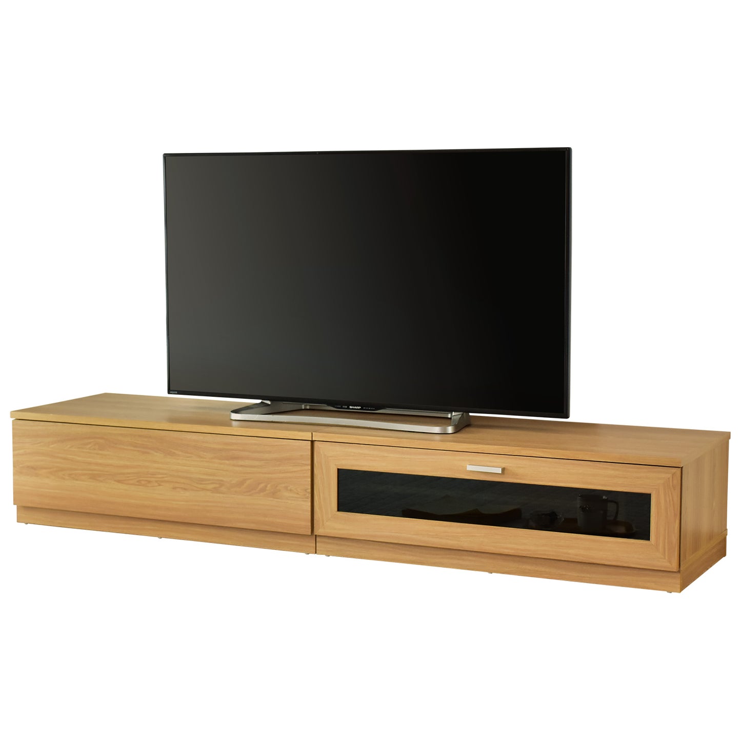 【幅180】 テレビ台 テレビボード 52型対応 収納付き ニーノ 180