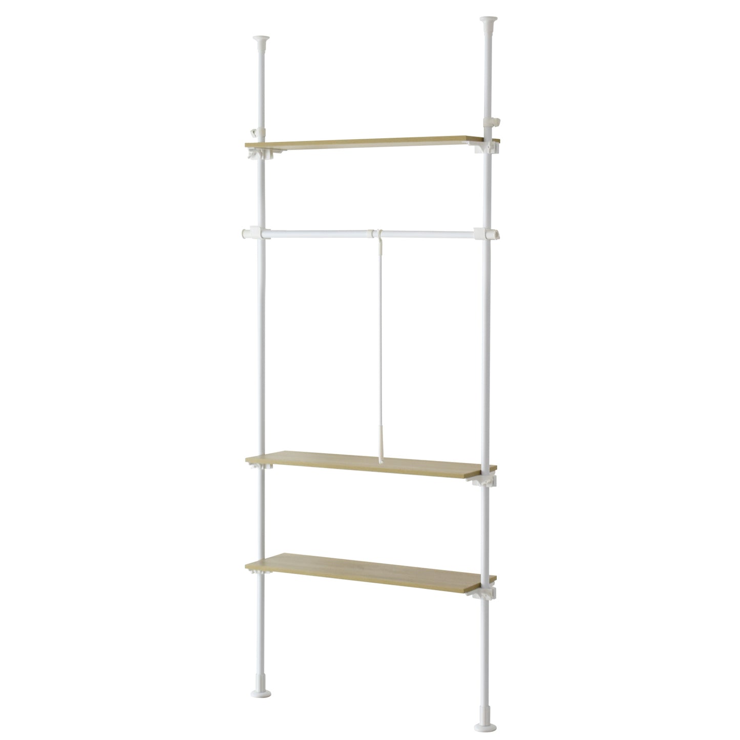 【幅91】突っ張り式ハンガーラック シャンド