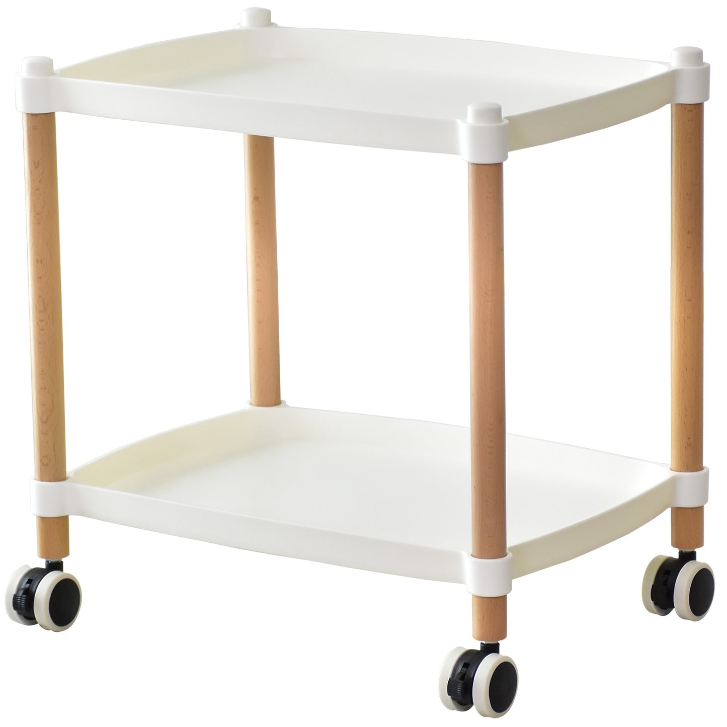 収納ワゴン ローラ2段