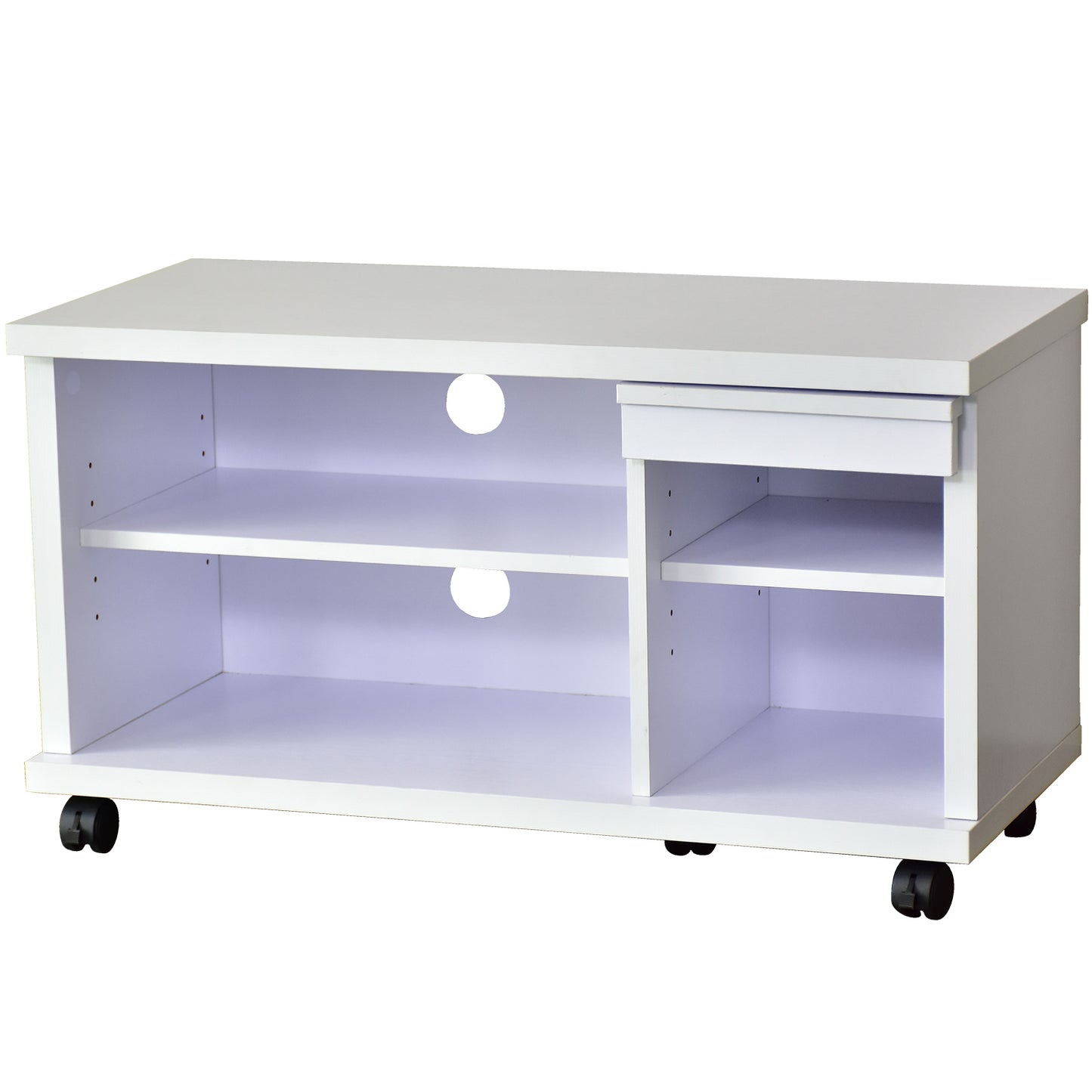 幅80cm テレビ台 コンパクト キャスター付き ステラ80cm