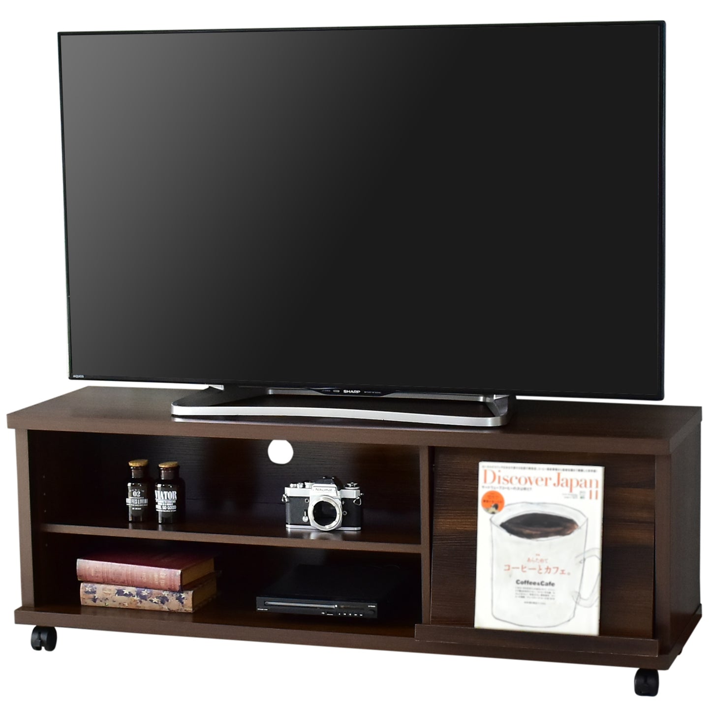 テレビ台 幅120cm 50型対応 テレビボード キャスター付き ステラ 120