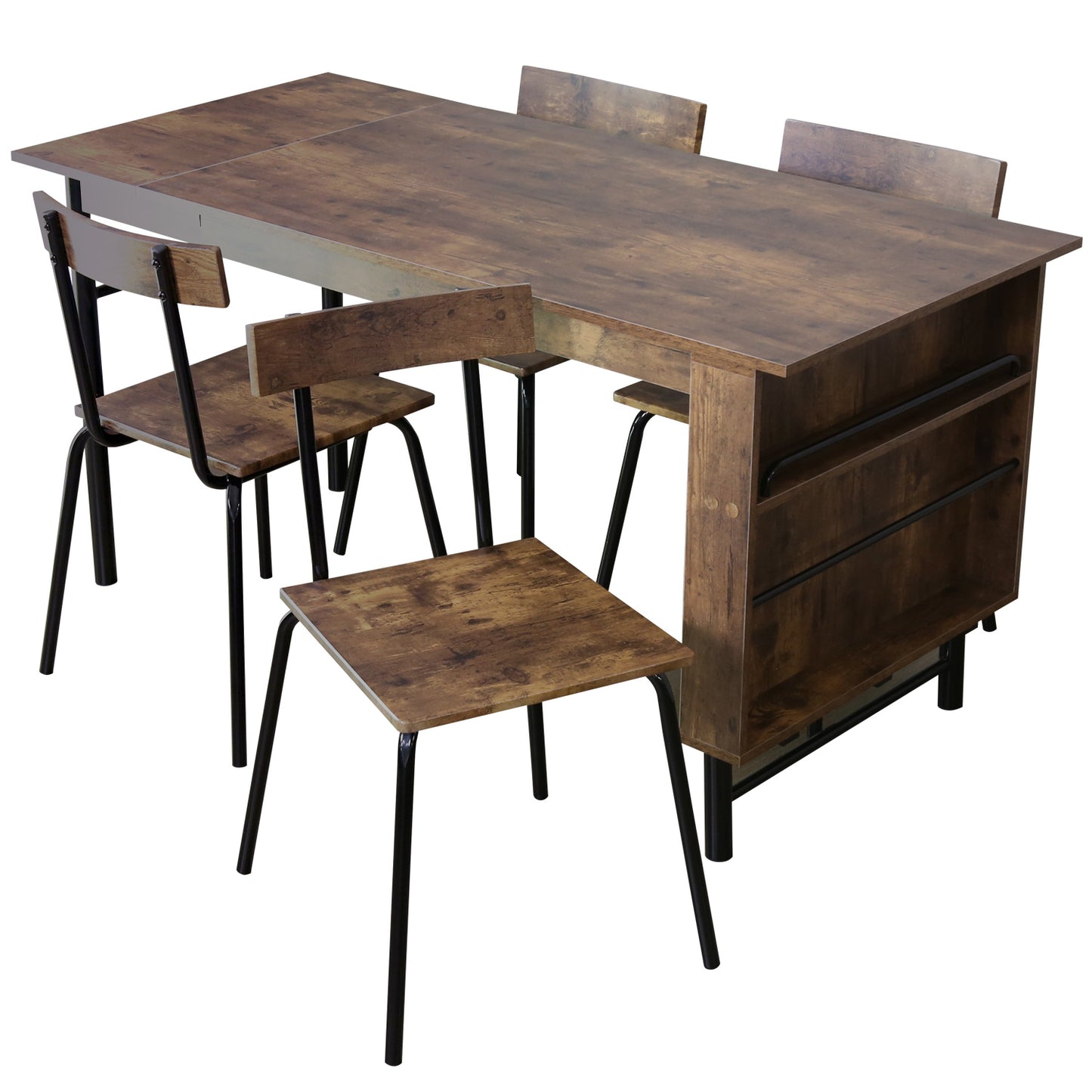 ダイニングセット モカ5点セット