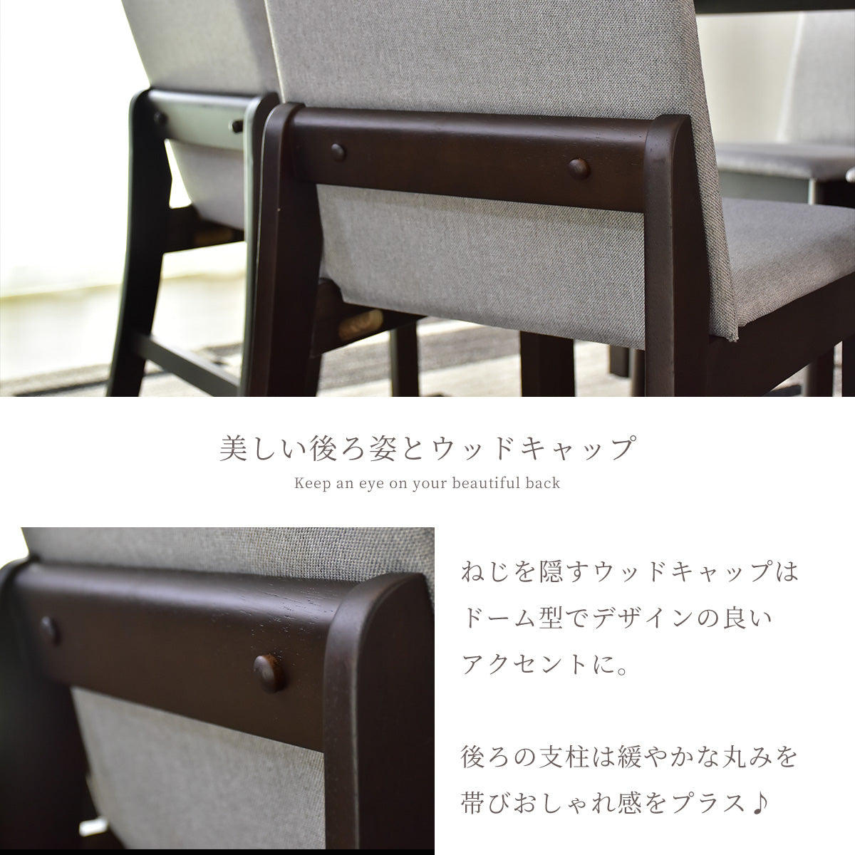 ダイニングチェア ビアンカ2脚セット 椅子