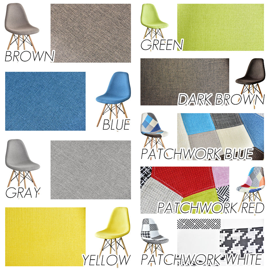 イームズチェア (2脚セット) DSW Fabric